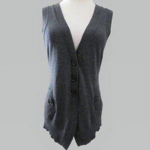 Banana Republic S Gray Lightweight Vest